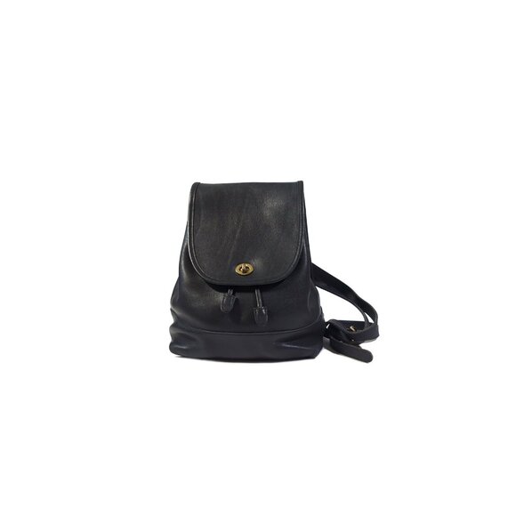 Coach Vintage Large Daypack  Black No 9791 USA main image 10